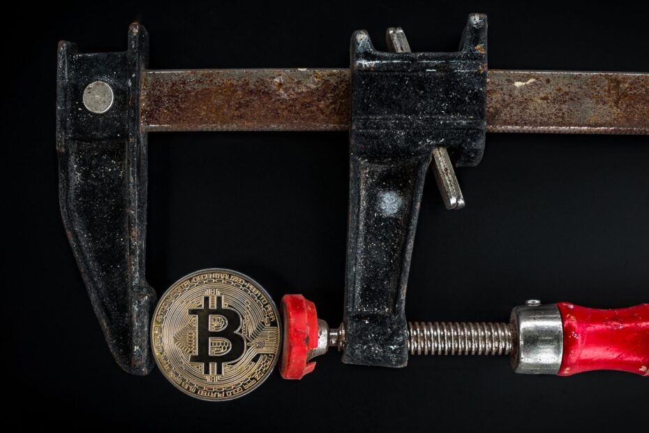 Illustration of a secure vault protecting digital assets like Bitcoin and Ethereum symbols, representing long-term security and productivity.