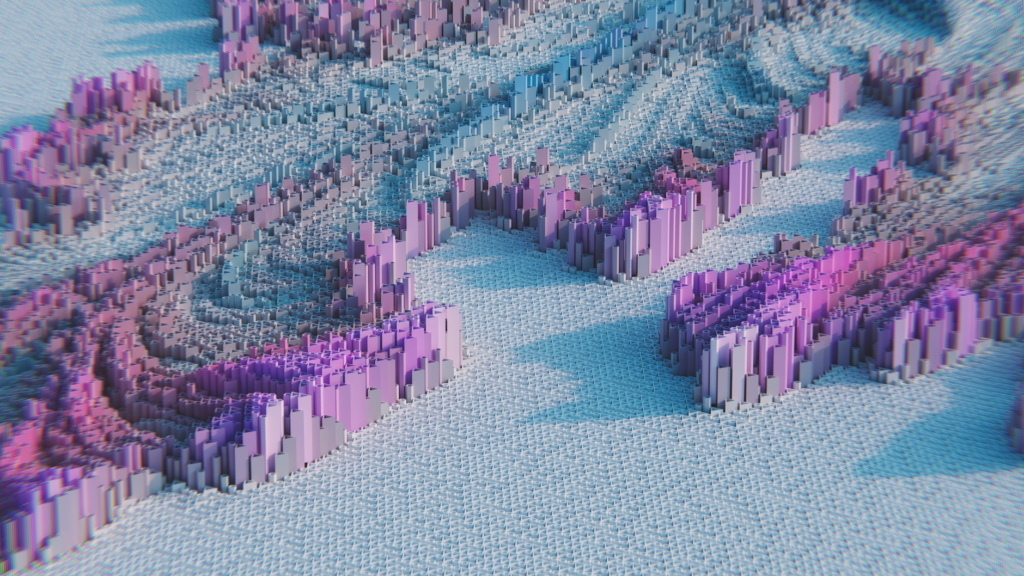 Abstract visualization of AI interpreting complex crypto regulations and legal frameworks.