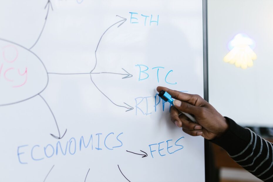 Diverse crypto self-custody tools including a hardware wallet, smartphone, and paper with a seed phrase
