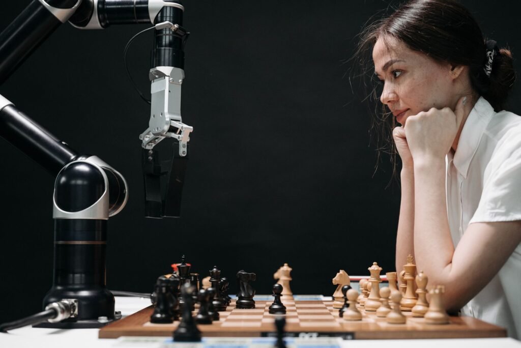 Artificial intelligence analyzing stablecoin market trends