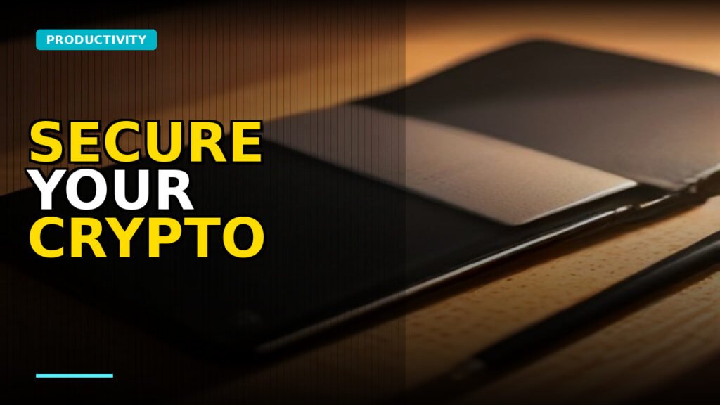 Abstract digital shield protecting cryptocurrency assets on a blockchain network