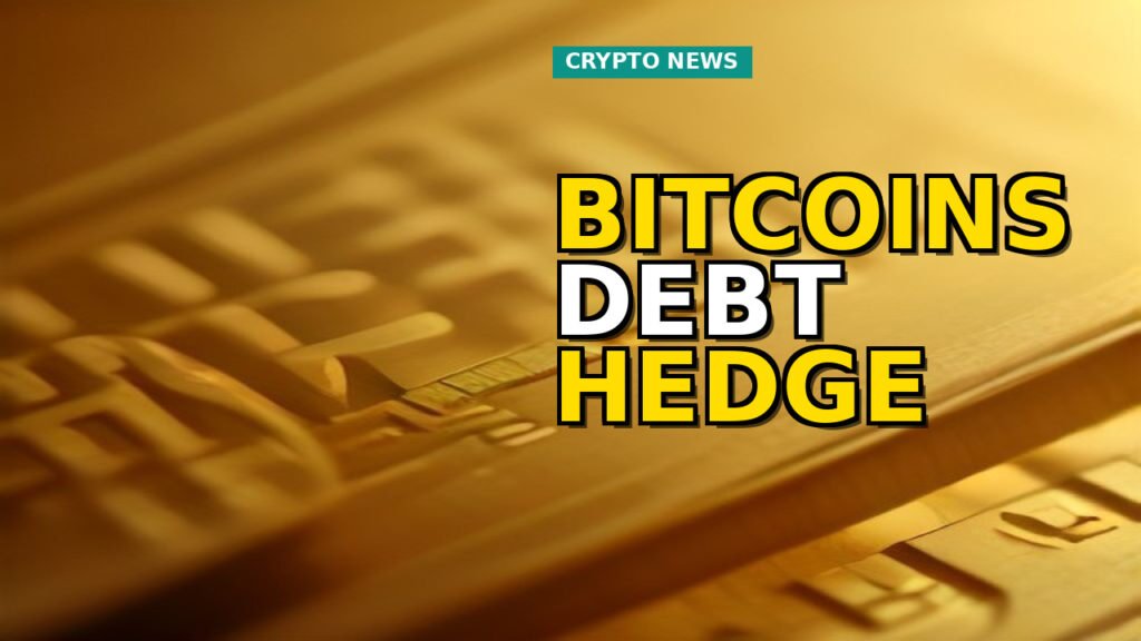 Bitcoin symbol against a backdrop of rising financial charts and a global economic landscape, representing macro trends and institutional interest.