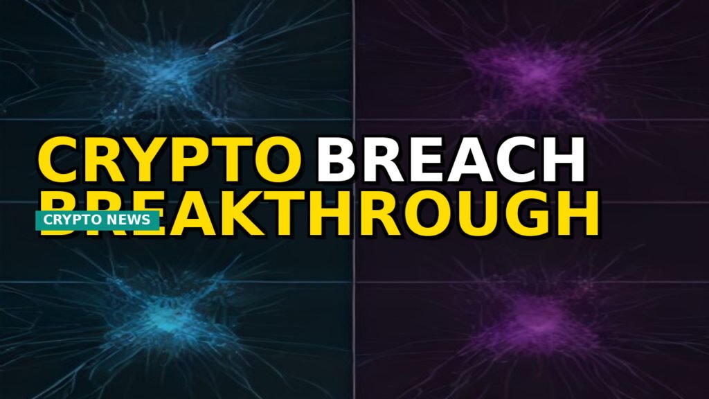 A visual metaphor for the evolving crypto market, showing a secure digital vault, fast data streams, and subtle market chart cues.