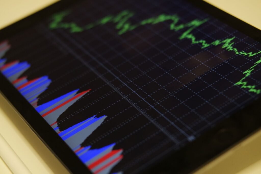 Abstract network representing digital finance and tokenized assets