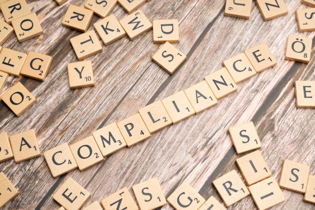 Abstract depiction of AI optimizing cryptocurrency regulatory compliance and data flow.