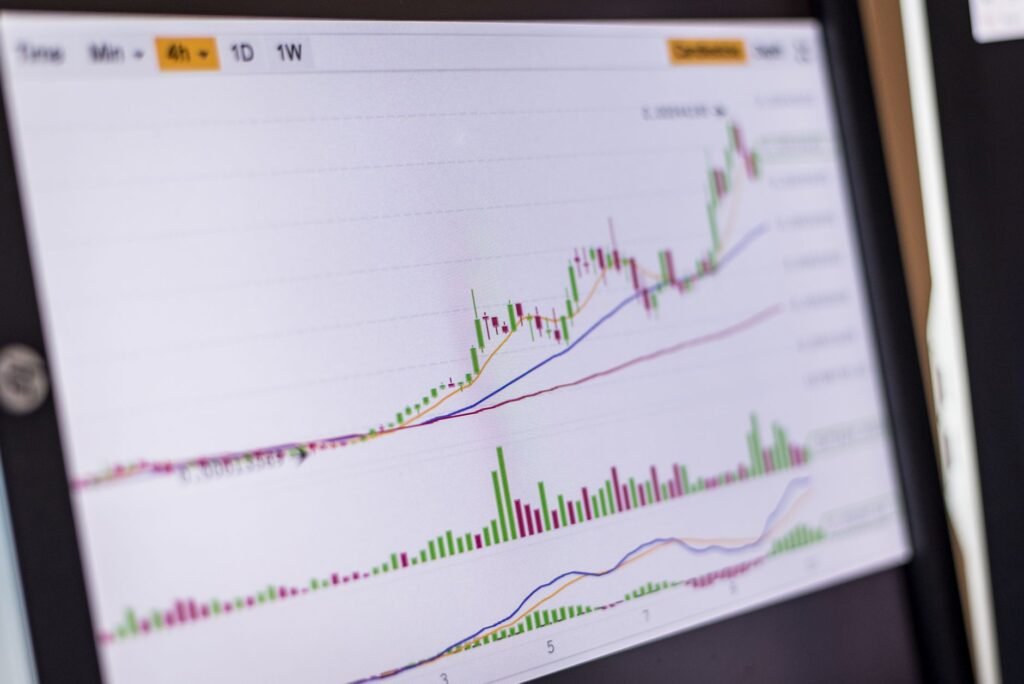 Bitcoin chart soaring past $75,000 with regulatory documents in the background, symbolizing the current crypto market and policy landscape.