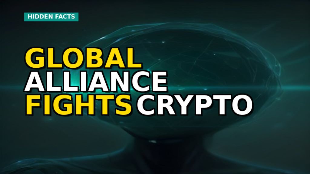 An abstract visual representing a global network of digital security protocols and interconnected nodes fighting against cyber threats and crypto scams.