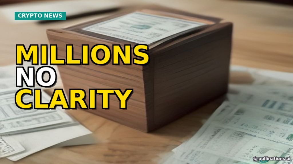 Regulatory document being examined, symbolizing crypto's quest for clarity amidst stablecoin innovation and political engagement.