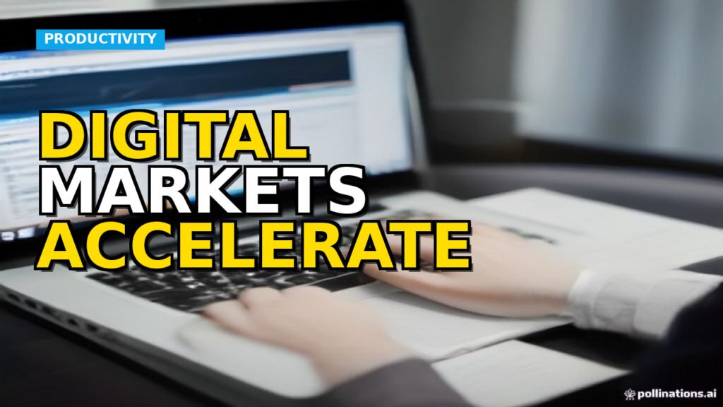 Abstract representation of high-velocity digital asset markets and data flow