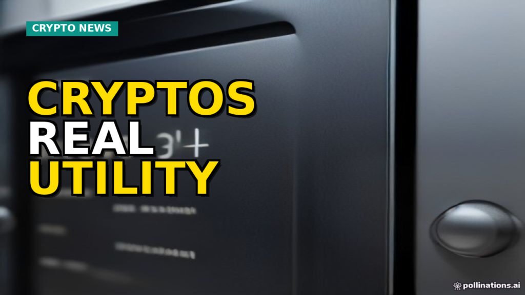Interconnected digital tokens forming a stable bridge, symbolizing crypto's growing utility and institutional integration.