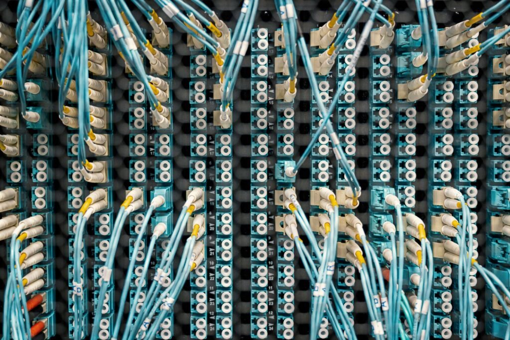 Abstract visualization of interconnected nodes representing decentralized finance infrastructure.
